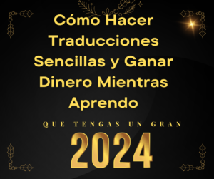 Post en Facebook Feliz Ano Nuevo Elegante Negro Dorado