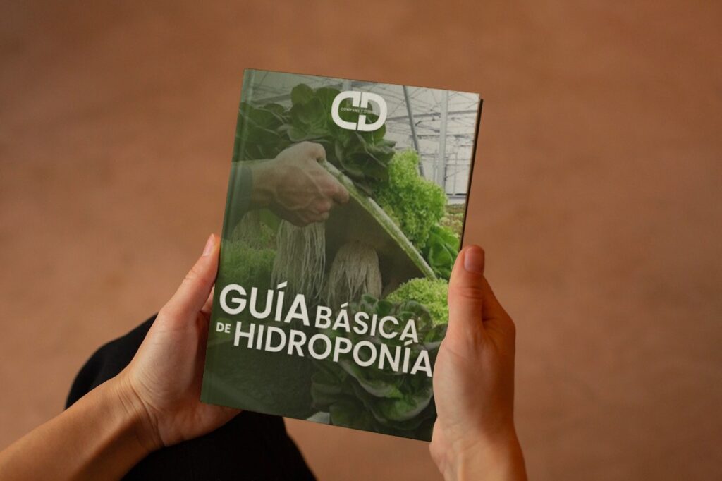 Carátula de la Guía Básica de Hidroponía