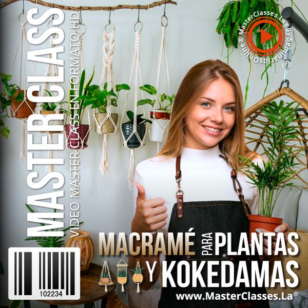 Agroindustria Doméstica 16 1.02.15 macrame para plantas y kokedamas