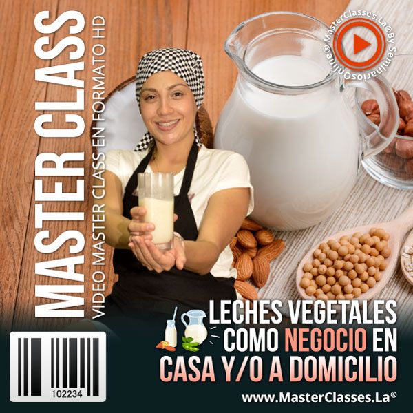 Cafetería, Coctelería y Bebidas 19 5.1.17 Leches Vegetales