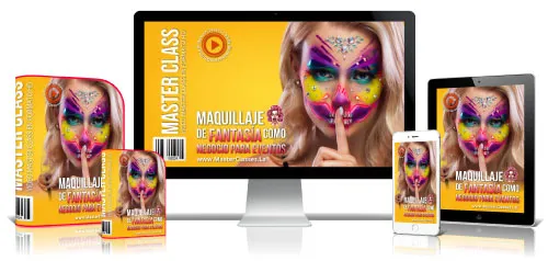 Maquillaje-Peluquería 29 3.01.27 Maquillaje Fantasia