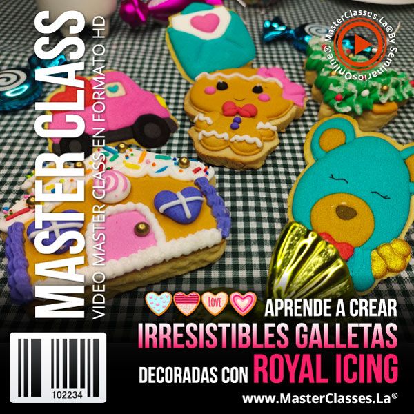 Postres y Chocolates 2 5.5.01 Galletas Royal Icing