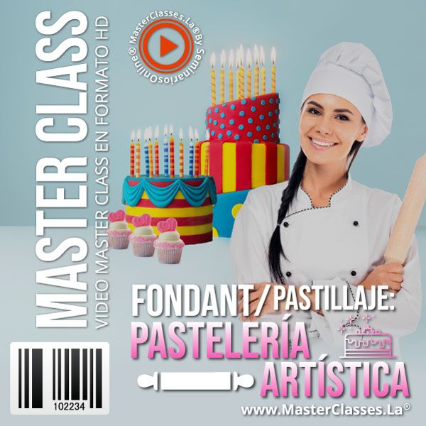 Postres y Chocolates 19 5.5.18 Fondant Pastillaje